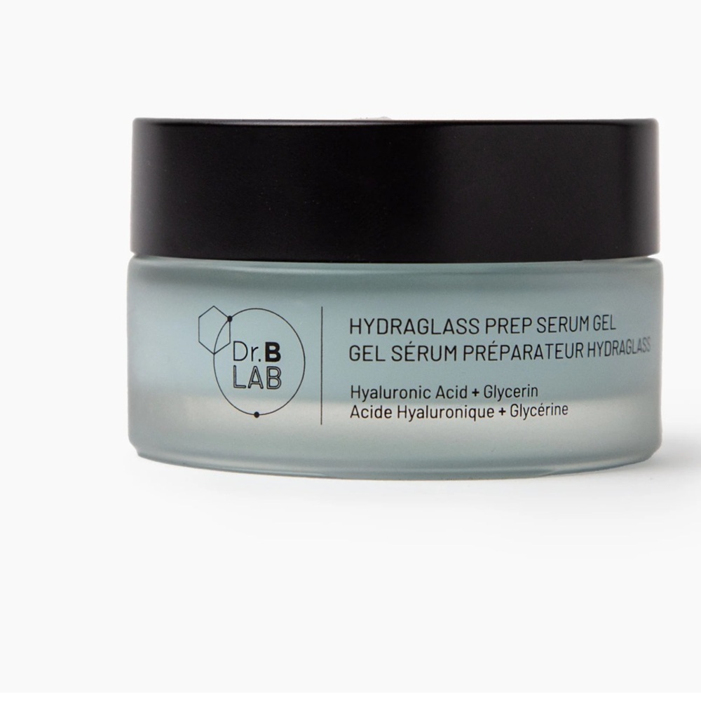Dr. Brandt Hydraglass Prep Serum Gel - Black and Light Blue